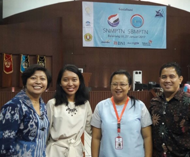 Sosialisasi SNMPTN dan SBMPTN di Universitas Indonesia, 27 Januari 2017